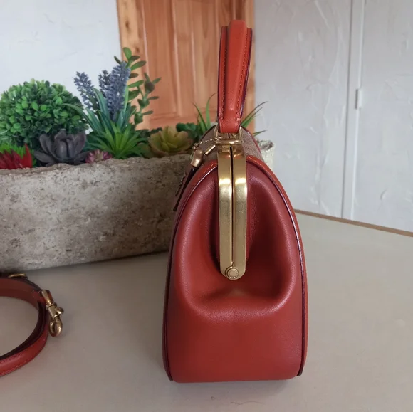 Coach Frame Bag 23 In Signature Canvas - Picture 12 of 15